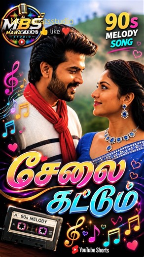 சேலை கட்டும் ❤️ 90s Evergreen Melody Song | Romantic Tamil Song #shorts