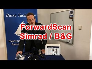 ForwardScan transducer for B&G / Simrad plotters - Busse Yachtshop