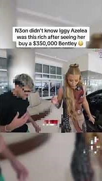 Iggy Azalea bought a new car