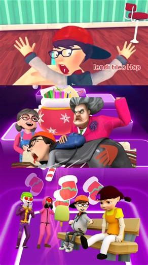 Niki Hulk Turned EVIL 😱 Scary Teacher 3D | Hello Neighbor EXE Coffin Dance##151