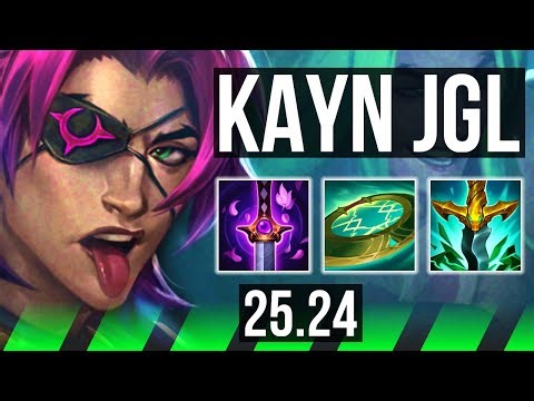 KAYN vs TRUNDLE (JGL) | NA Challenger | 25.24