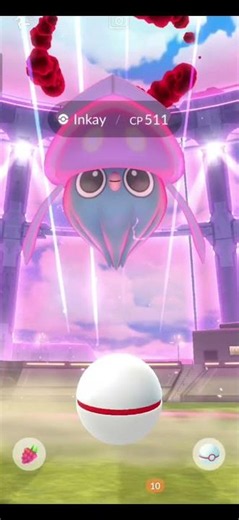 Inkay Dynamax Pokémon Go #pokemongo #inkay #dynamax