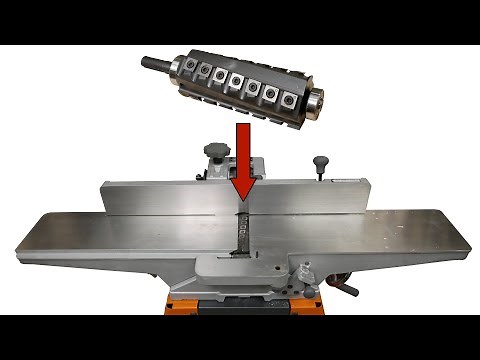 How To Install a Helical Cutterhead in a 6 Inch Jointer