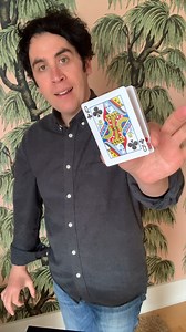 Levitating card trick