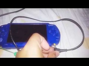 how to charge a psp if the chrarger port is not working