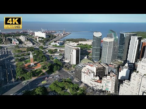 🇦🇷 Plaza Fuerza Aérea Argentina | Torre Monumental desde el Cielo 🚁🌇