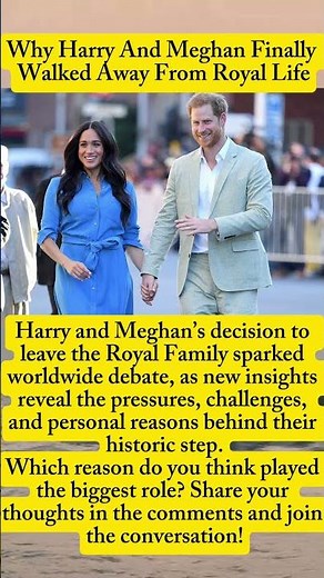THE MEGXIT TRUTH! $$$ Ambition, Racism, & Neglect The 3 Main Reasons Harry & Meghan Fled Royal Life!
