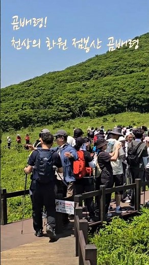 곰배령 "천상의 화원" 위치 : 점봉산, 곰배령 해발 : 약 1,100m 고원지대 : 입장료 무료 숲나들e 사전예약 필요 신분증 필히 지참 #곰배령# 임영웅#