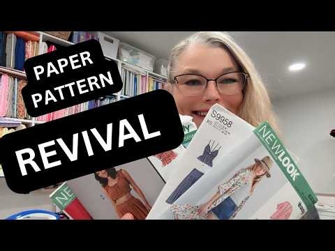 Paper Patterns Are Here To Stay! #Sewing#SewingPatterns#PaperPatterns#SimplicityPatterns