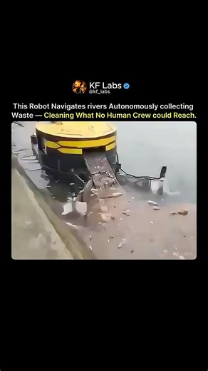 China Built a Roomba for Its Polluted Rivers 🌊