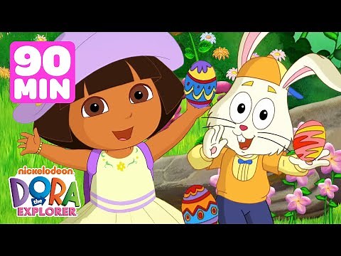 Dora the Explorer Meets the Easter Bunny! #2 🐰 90 Minutes | Dora & Friends