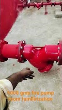 Fire Pump System Overview | Main Pump, Jockey Pump & Panel