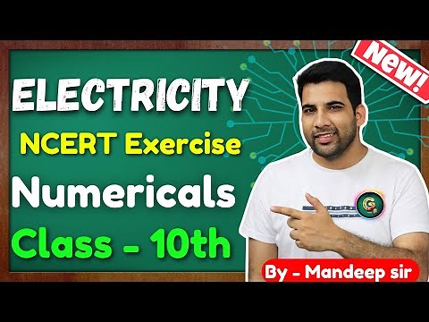 Class 10 Electricity Numericals | Exercise Questions | Class 10 science #electricity #numericals