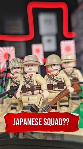 I Built a New LEGO Japanese WW2 Squad…