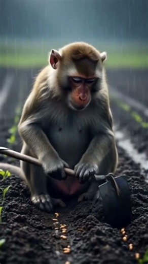 funny baby monkey emotional story #viral #shorts #cartoon