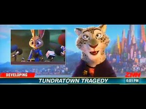 Zootopia breaking news scene