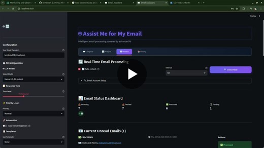 #agenticai #ai #langchain #langgraph #python #fastapi #streamlit #haramayauniversity #emailautomation #agenticai #llm #machinelearning #opensource | lemessa Ahmed