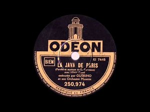 La Java de Paris - Guérino et son Orchestre Musette - 1935