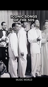 ICONIC SONGS OF THE #50S | 🄼🅄🅂🄸🄲 🅆🄾🅁🄻🄳