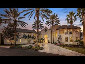 $7.5M Jaw Dropping Masterfull Designed Estate with The Finest Materials and Finishes in Orlando, FL