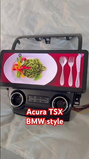 Acura TSX 2004–2008 | New 12.3" Android Style Upgrade