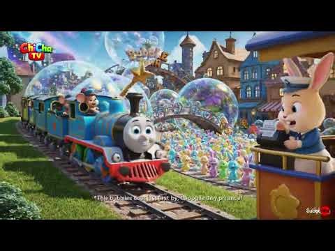 The Bubble Train | Magical Adventure Song for Kids | Choo-Choo Train Song | ChiCha TV Nursery Rhymes