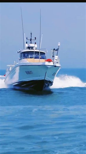 Times Marine 45ft Fiberglass Cabin Boat – Fishing & Passenger Tour Vessel for Commercial Use