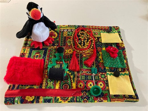 Sensory Fidget Quilt: Dementia, Alzheimer’s, Memory Care - Etsy