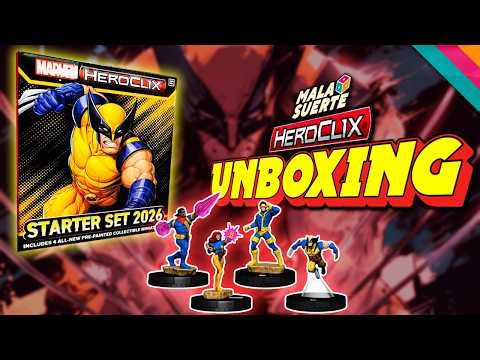 UNBOXING MARVEL HEROCLIX "Starter Set 2026" | @WizKidsOfficial | EN ESPAÑOL | MALASUERTE