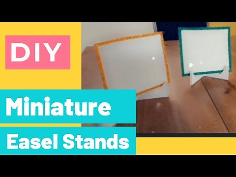 How to make Easel Stands | DIY Stands Using Foam Boards