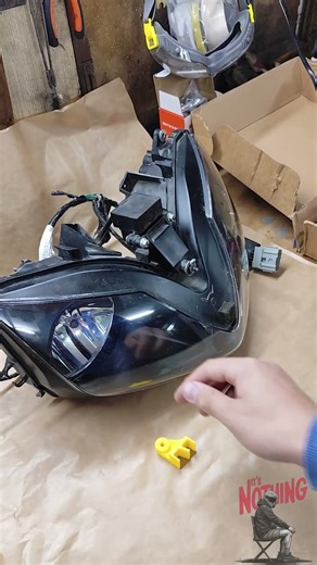 I DID A THING! Broken headlight repair.