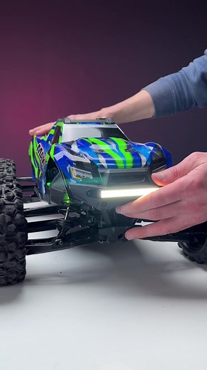 High-Intensity Led Light Kit Installation for Traxxas Maxx RC Monster Truck