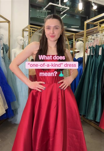 That feeling when you know your dress is truly one of one ✨ No restocks. No repeats. No matching gowns across the room. Only available at 5 Lower Jarvis St. location! For the girls who don’t do ordinary 💫 #promdresses #prom2026 #promdressshopping #promdress #prom