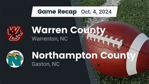 Football Game Preview: Warren County Eagles vs. Tarboro Vikings