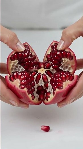 How To Deseed Pomegranate in 10 Seconds 🔴 | No Mess Trick2 Easy Ways To Remove Pomegranate Seeds