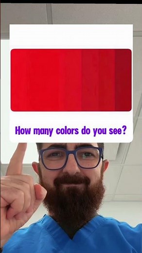 How many colors do you see? 👀🎨 This simple visual challenge is a fun way to test your color