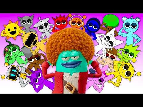 ALL Sprunki Singing BIG GUY Song Compilation (Cover) - Incredibox Sprunki