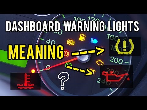 How Many Dashboard Warning Lights Do You Know?