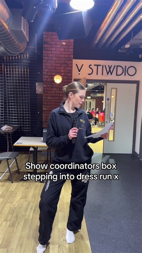 it’s a box step not a jazz square … #boxstep #cardiff #cud #showrun