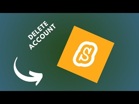 how to delete scratch account