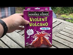 HORRIBLE SCIENCE VIOLENT VOLCANO KIT REVIEW