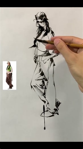 Female figure study #art #drawling #drawingstyles #tutorial #figuredrawing