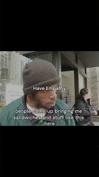 They're human beings not bums