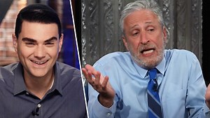 3.4M views · 68K reactions | Jon Stewart went off on an epic rant in which he lended credence to the Wuhan lab leak hypothesis. Ben watches and reacts to the hilarious segment. | Ben Shapiro | Facebook