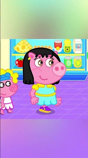Pequeño Leon | Familia de cerditos dibujados | Dibujos animados | Video Para Niños