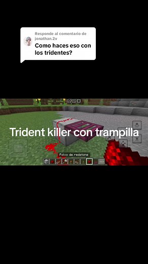 Cómo construir un Trident Killer en Minecraft Bedrock