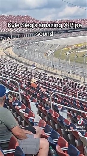 Kyle seig at dega! Amazing sound!’ #automobile #nascar #fypシ #talladegasuperspeedway #nascarxfinity