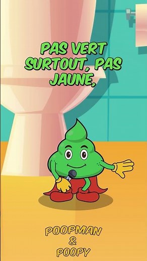 💩🎶 Marron, marron, c’est la couleur géniale !| "Les couleurs du caca" 💩 | Poopman & Poopy