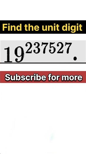 Find unit digit 🤔