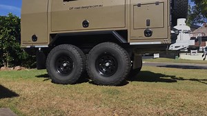 Our original prototype RASV Tandem Off Road Trailer is off to a new home on Saturday. So I thought I'd do a quick run around with the phone this afternoon and share a short video. | Off Road Designs